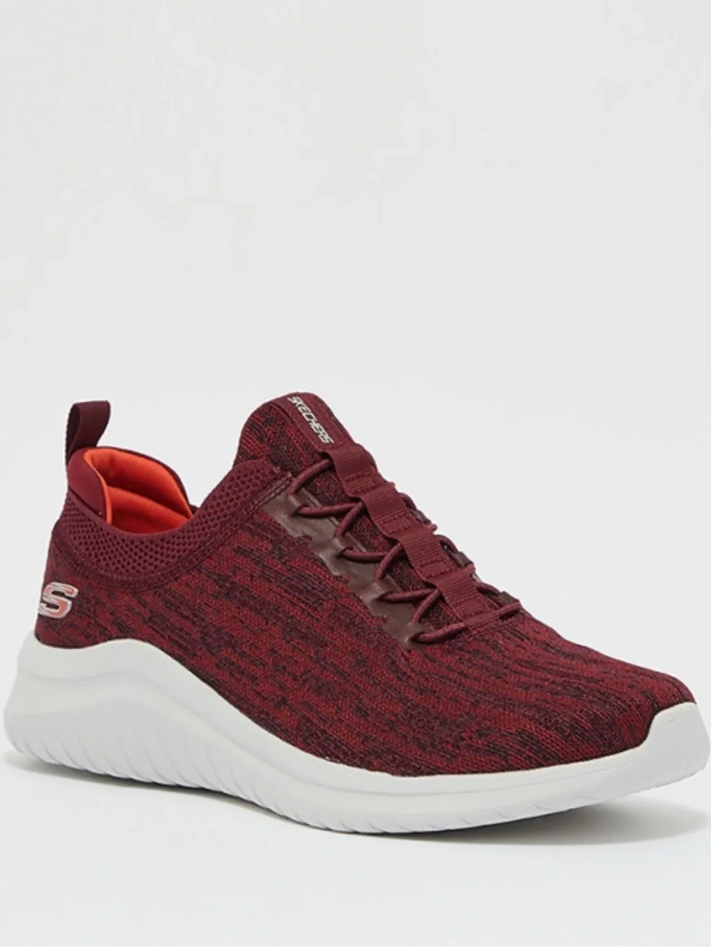 Skechers Men's Ultra Flex Cryptic sneakers in a red and black men’s size 11